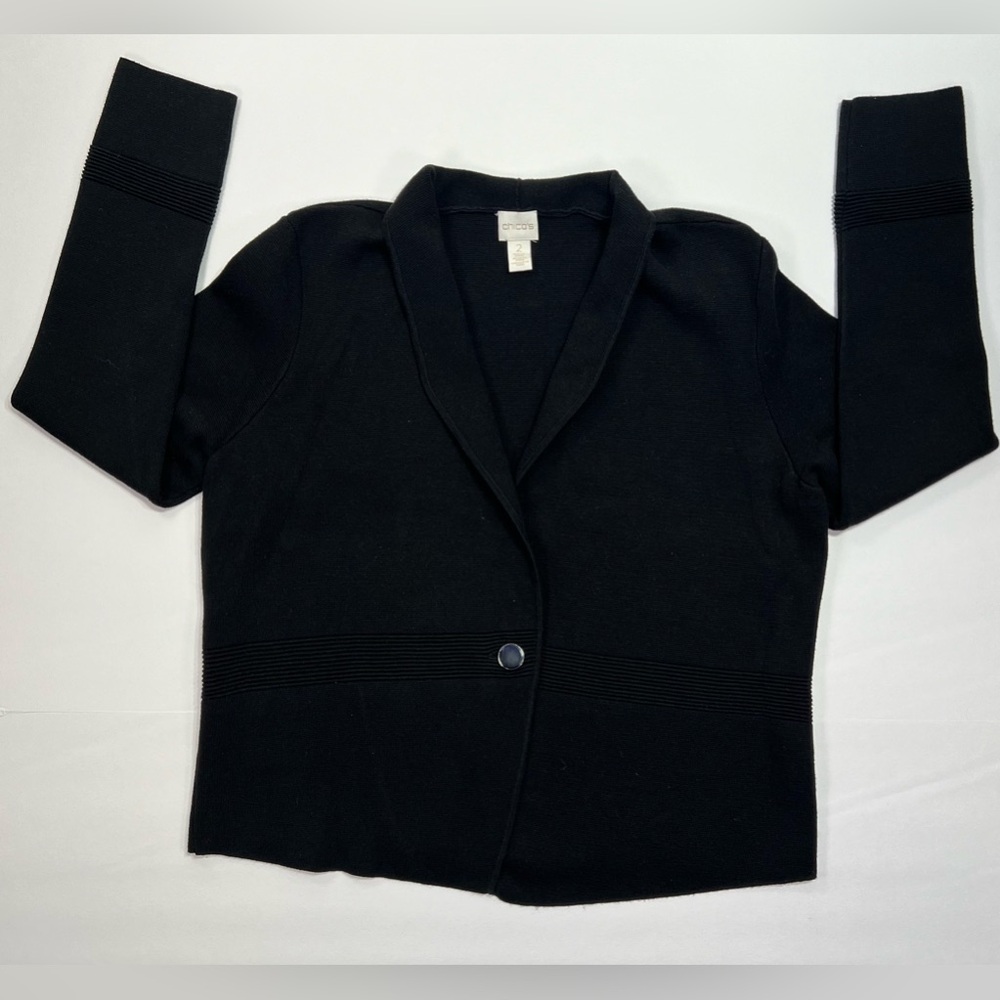 Chico’s Button Front Cardigan - size 2 (L/12)